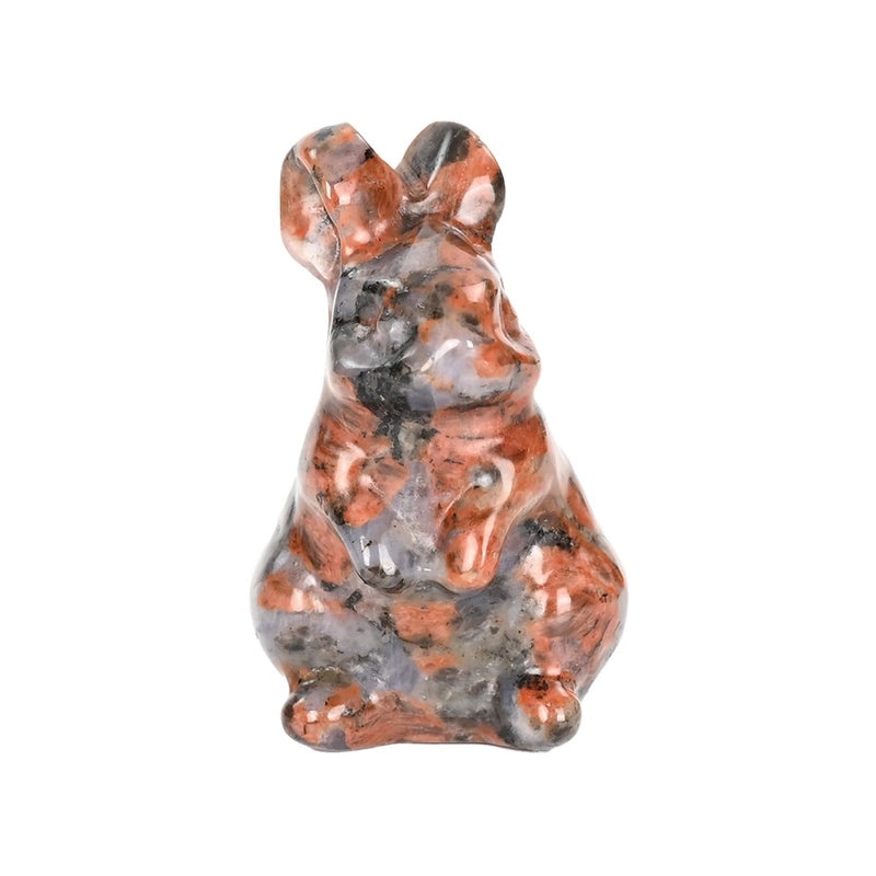 5 Pieces Minimalist Rabbit Crystal Figurines for Home Decor|Home Decor & Ornaments