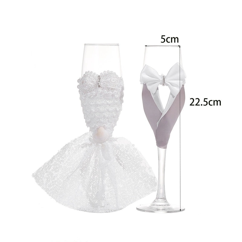 Elegant Bow Knot Glassware Set 1 Piece | Home & Kitchen Tableware