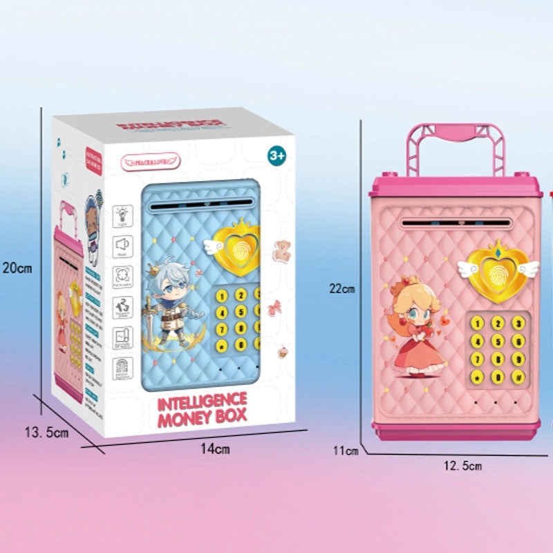 Cartoon Piggy Bank ATM with Music and Automatic Coin Roll|Kids Toys & Games