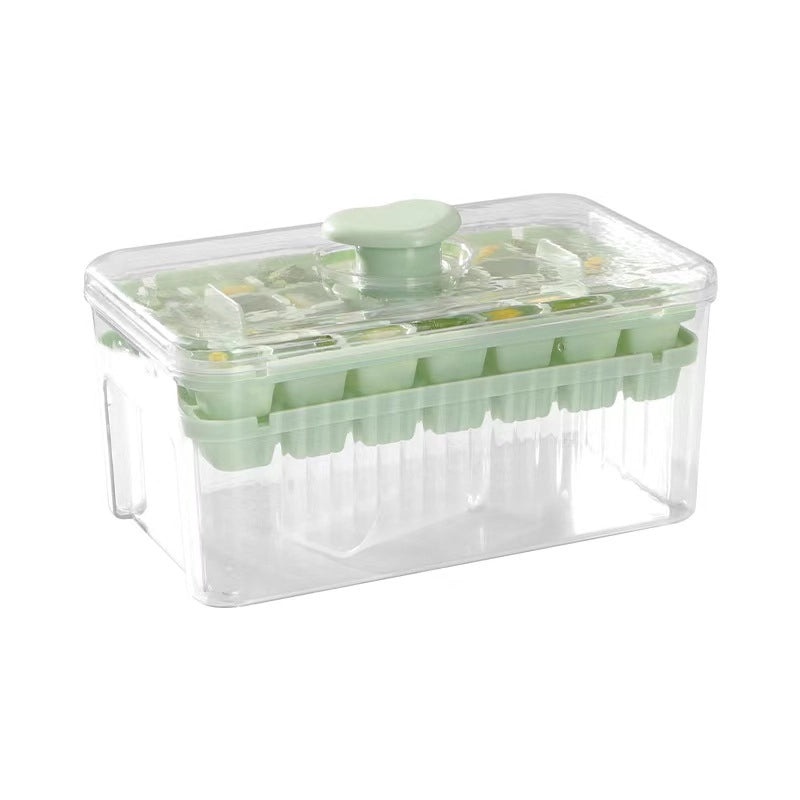自制多功能冰块模具带储存盒|厨房用品及配件