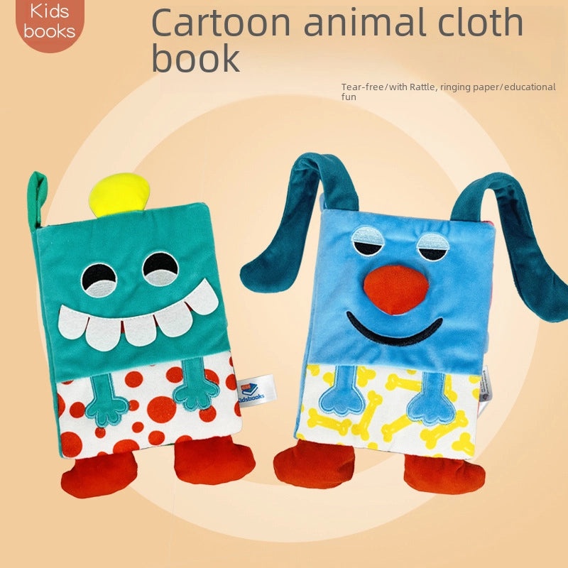 3D Baby Cloth Book Soft Tear-Resistant Educational Toy for Infants|Baby Toys & Books