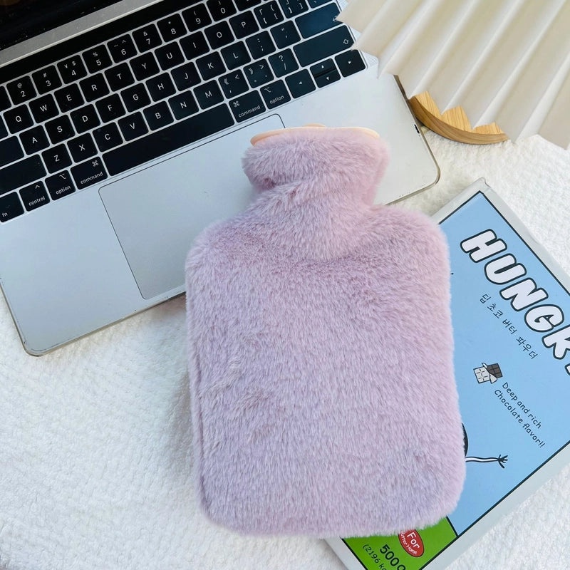 Korean Style Large Plush Rabbit Hot Water Bag PVC Injection Warm Hand Compress Hot Sale|Home & Living/Heating Pads & Compresses