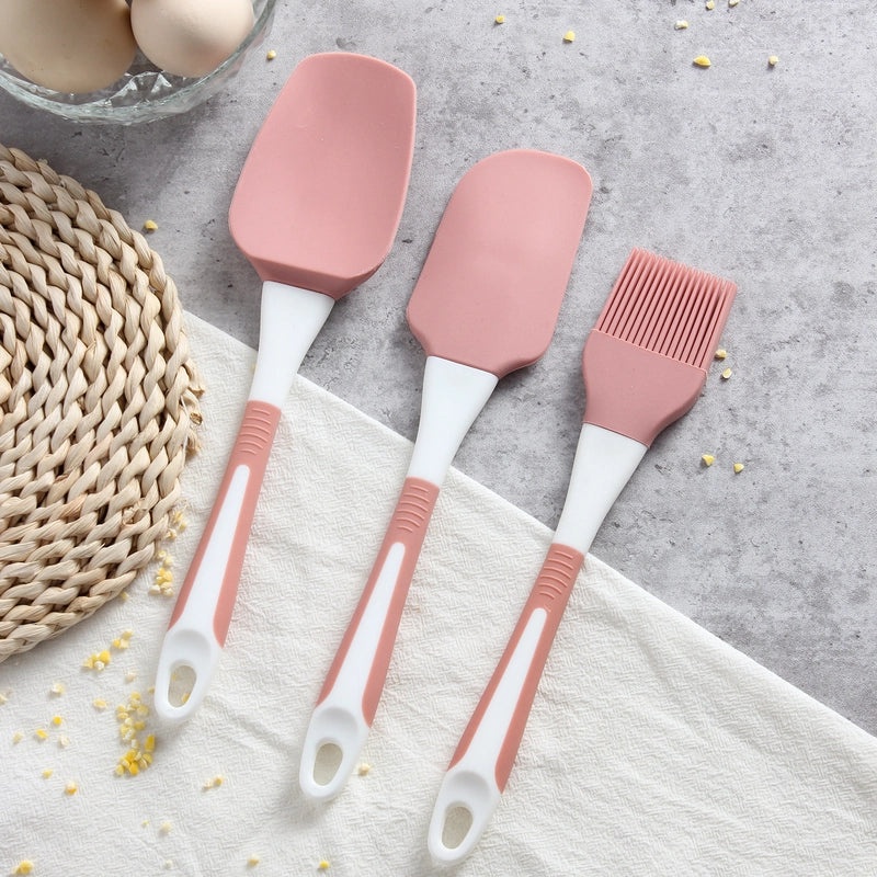 5-piece Silicone Scraper and Oil Brush Set for Baking and Cooking|Kitchen Tools & Gadgets