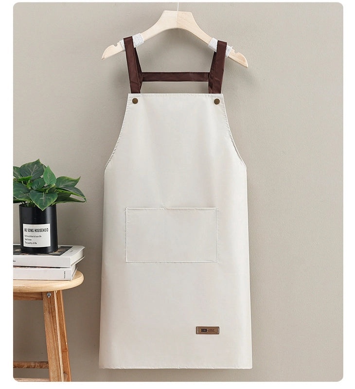 Solid Color PVC Apron for Casual Use 1 Piece | Kitchen Accessories