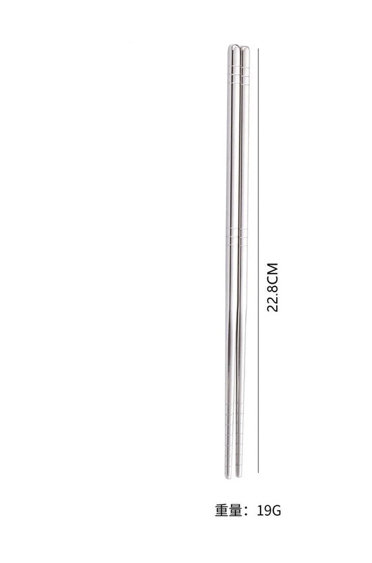 Elegant Solid Color Stainless Steel Cutlery Set 1 Pair | Kitchen & Dining Accessories