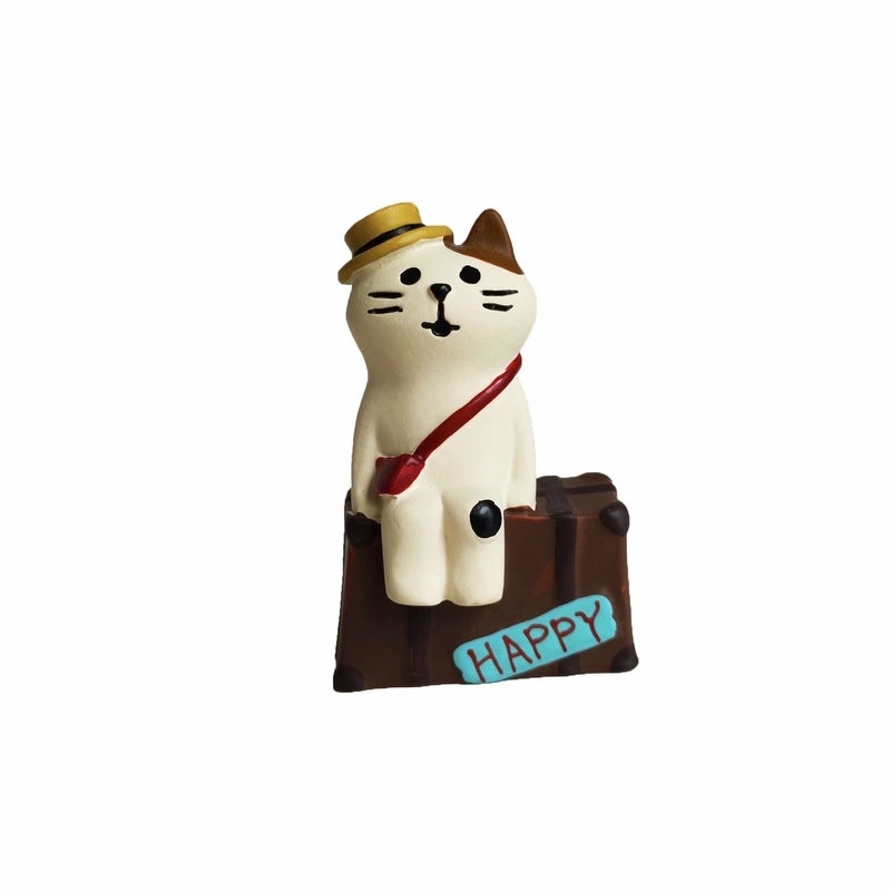 Charming Rustic Cat Resin Figurines Decorative Home Accents|Home Decor