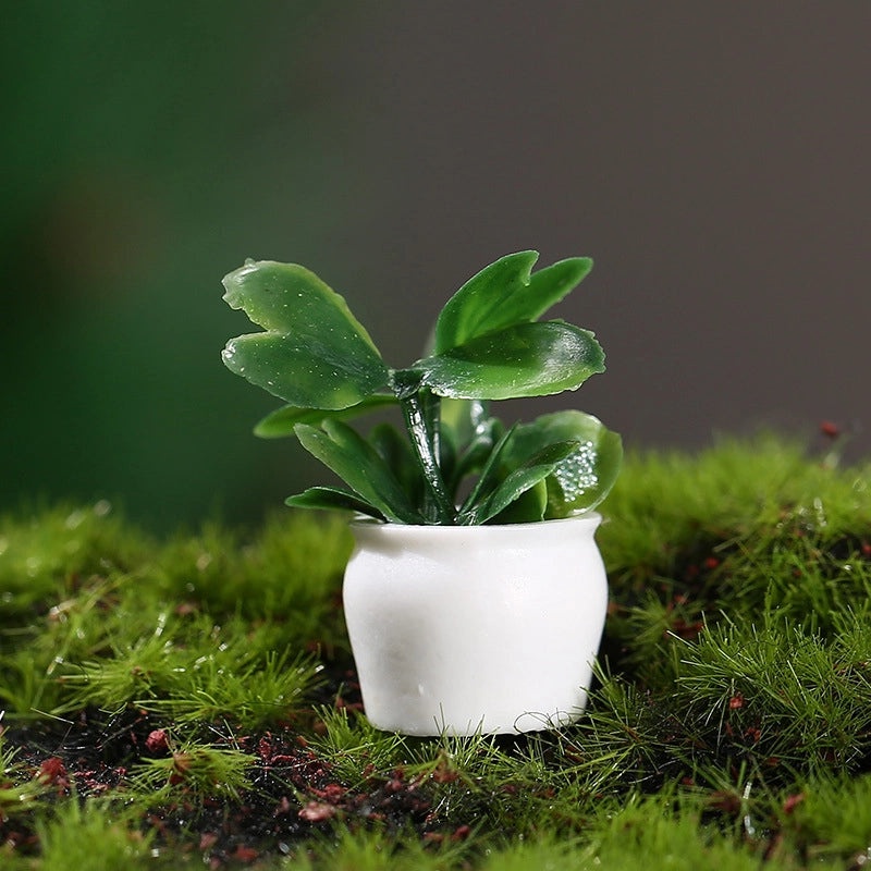 Minimalist Pastoral Resin Plant Ornaments | Home Decor Artificial Decorations|Garden Accessories|Interior Styling