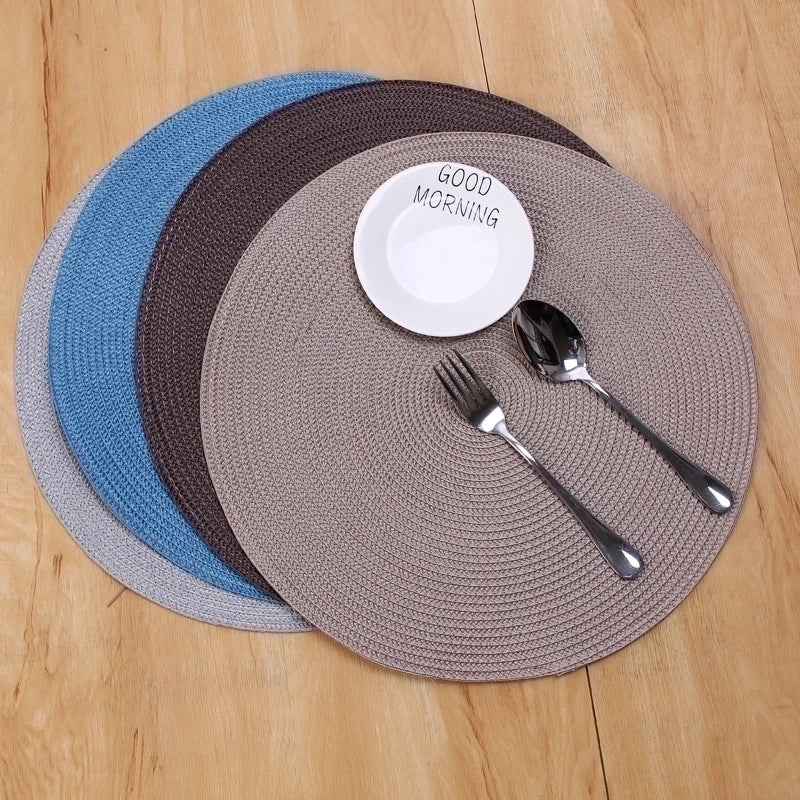 Stylish Solid Color Plastic Placemat for Dining|Home & Dining Accessories