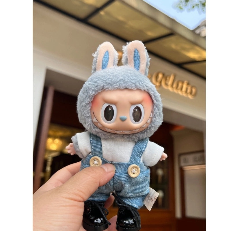 Macron Vinyl Blind Box Pendant 17cm Mini Clothes for Keychain Doll Accessories|Keychain Accessories