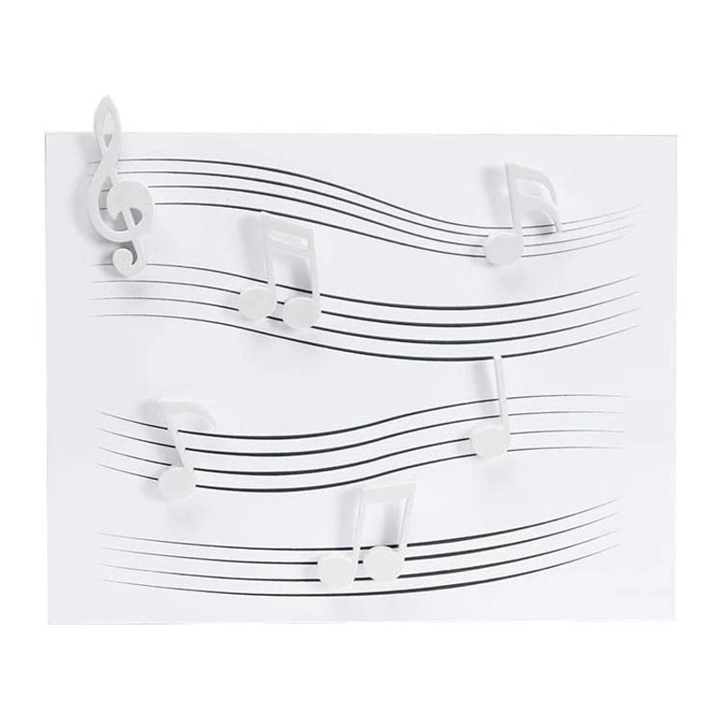 Unique Note-Shaped Synthetic Resin Fridge Magnet|Home & Kitchen Accessories