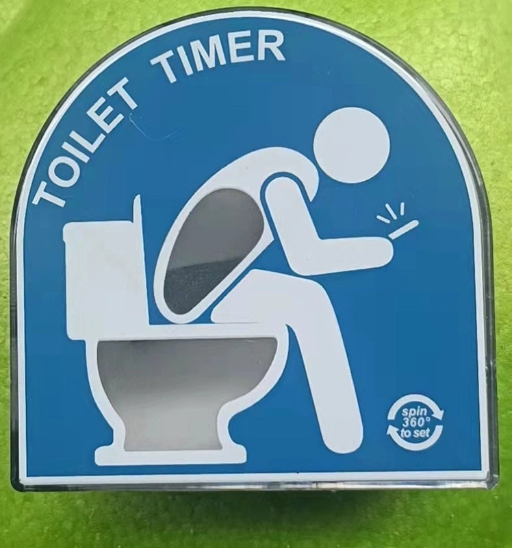 Five-Minute Bathroom Timer for Stress Relief and Efficient Toilet Use|Bathroom Accessories