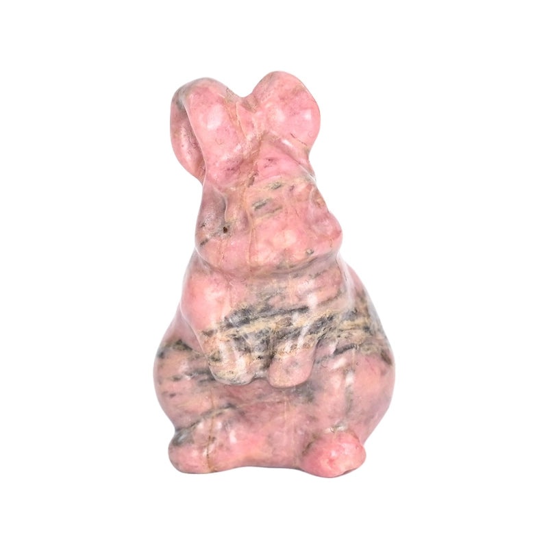 5 Pieces Minimalist Rabbit Crystal Figurines for Home Decor|Home Decor & Ornaments
