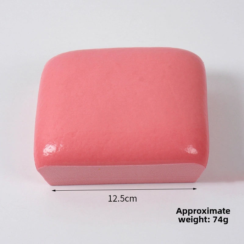 PU Slow Rebound Simulation Sticky Bread Toy Soft Squishy Food Model Stress Relief|Squishy Toys & Stress Relievers