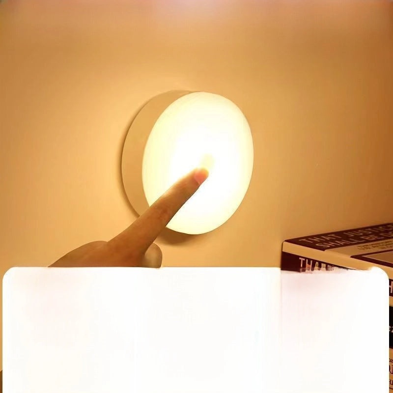 Rechargeable Dimmable Night Light for Student Dorm Bedroom | Home Lighting