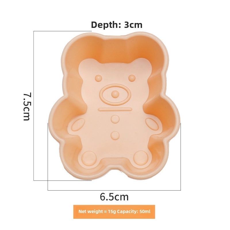 Silicone Egg Tart Baking Cups Non-Stick Thickened Steamed Rice Cake Mold Easy Demoulding and Cleaning|Bakeware & Kitchen Tools