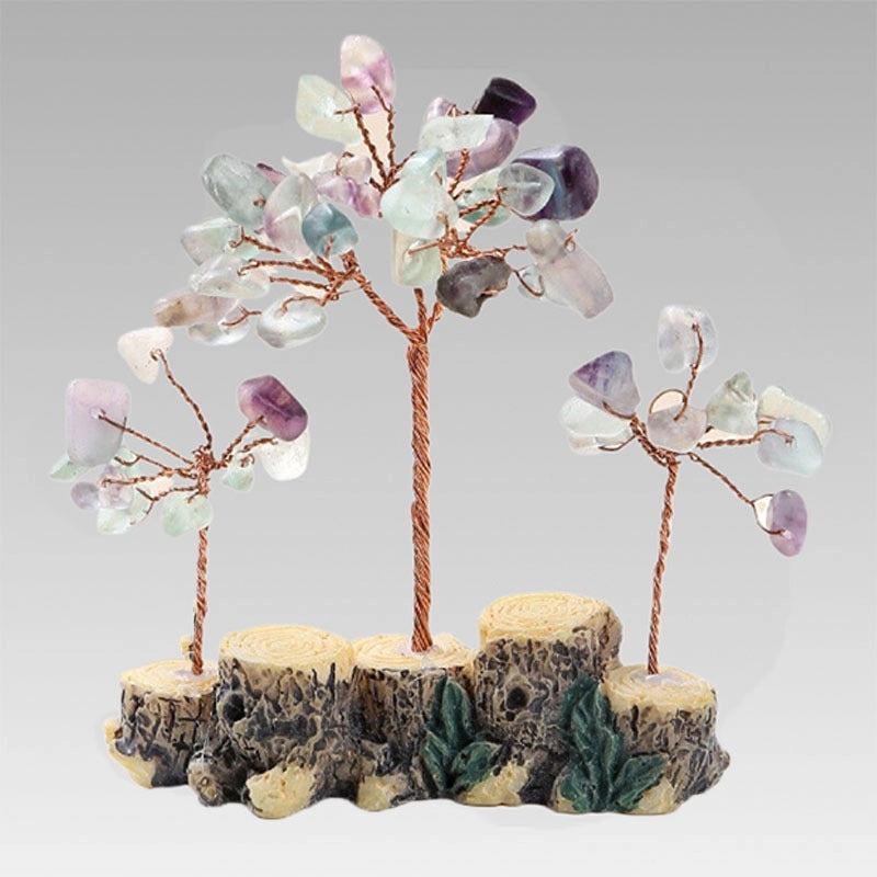 Minimalist Life Tree Crystal Decor | Home Decor & Ornaments