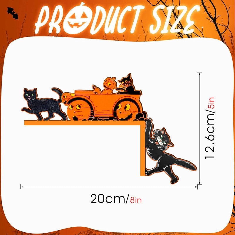 Halloween Pumpkin Wood Hanging Decoration for Fall | Seasonal Home Decor