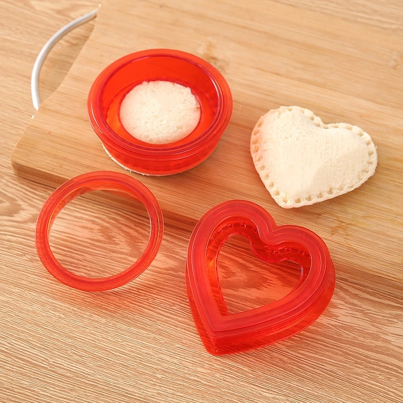 Sandwich Bread Cutter and Sealer Mold for Kids DIY Breakfast | Kitchen Tools and Gadgets