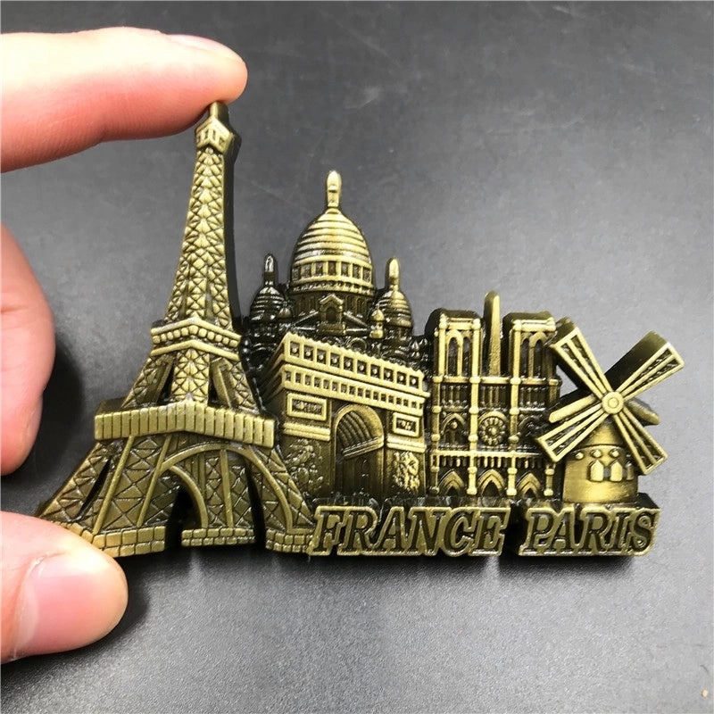 3D Metal High-End Refrigerator Magnets Set | Home Decor & Kitchen Accessories