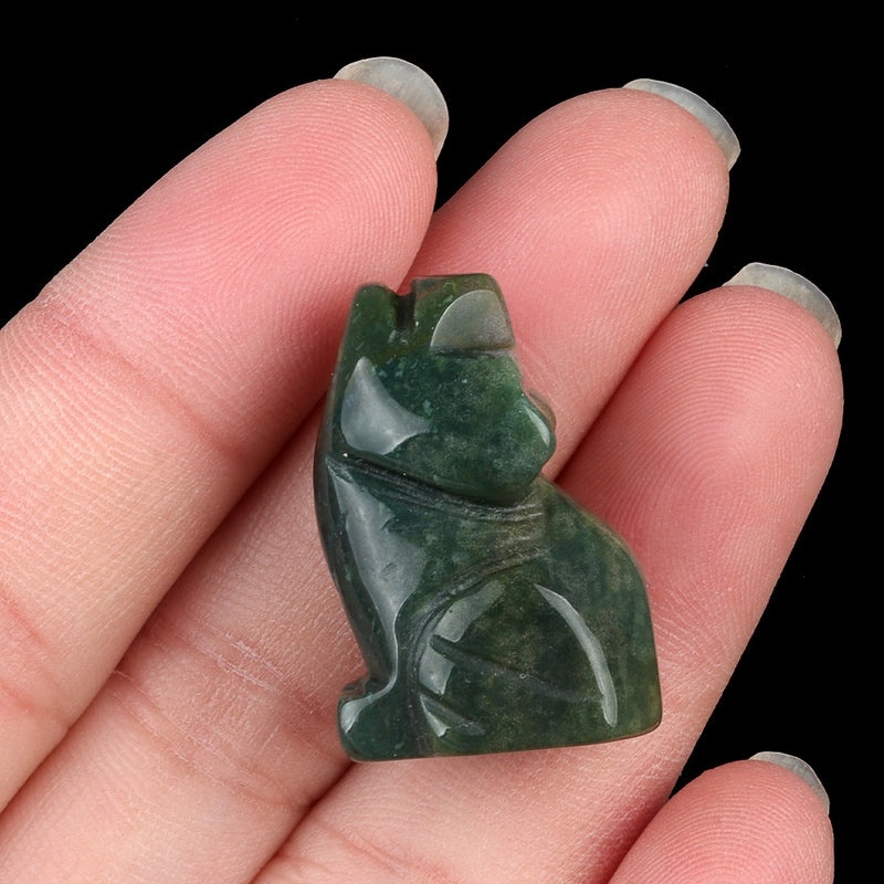 Minimalist Natural Agate Stone Animal Figurines Crystal Home Decor|Home Decor & Accessories