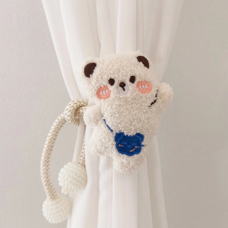 Adorable Cloud Pattern Polyester Curtain Tiebacks | Window Accessories