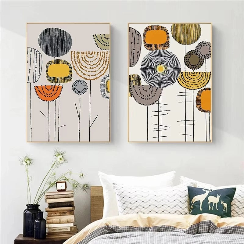 Rustic Leaf Canvas Wall Art | Home Decor & Wall Hangings