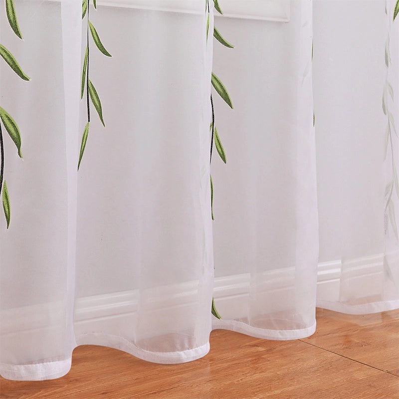 Blackout Wicker Curtain with Trilon Offset Printing for Bedroom and Living Room Sun Screen | Home Decor Curtains