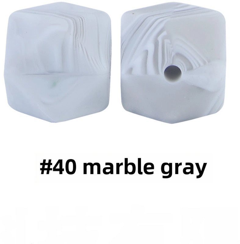 17mm Silicone Octagonal Beads for Pacifier Chains DIY Accessories | Baby & Mom Essentials