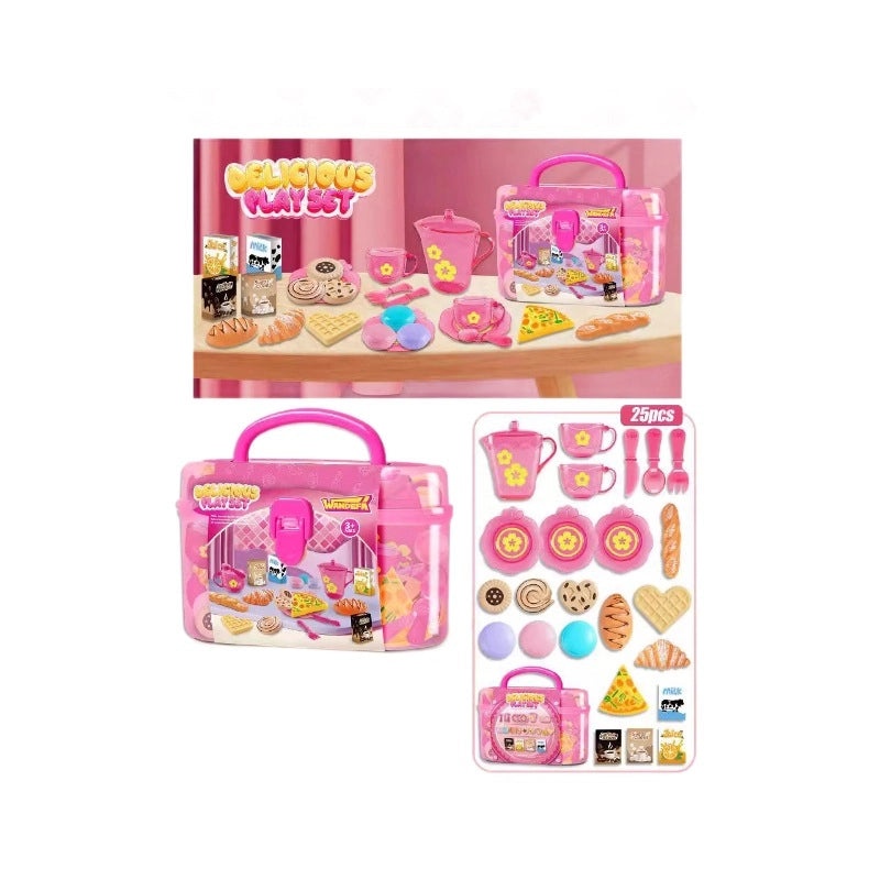 Children's Kitchen Playset Solid Color Plastic Toy Utensils|Educational Toys & Pretend Play