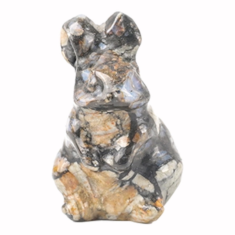 5 Pieces Minimalist Rabbit Crystal Figurines for Home Decor|Home Decor & Ornaments