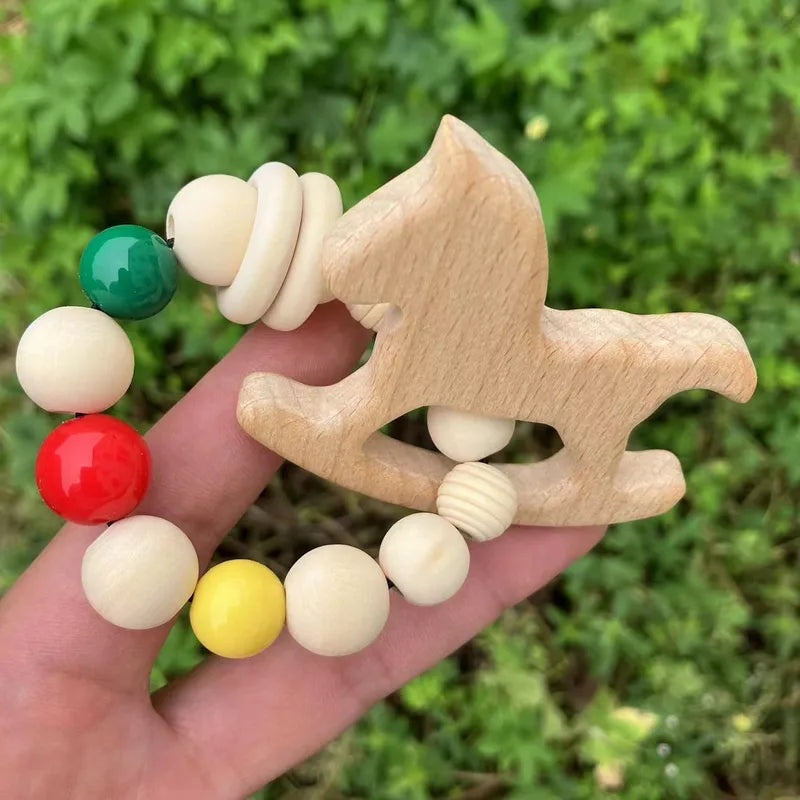 Wooden Baby Bear Toy for Infants | Baby Toys