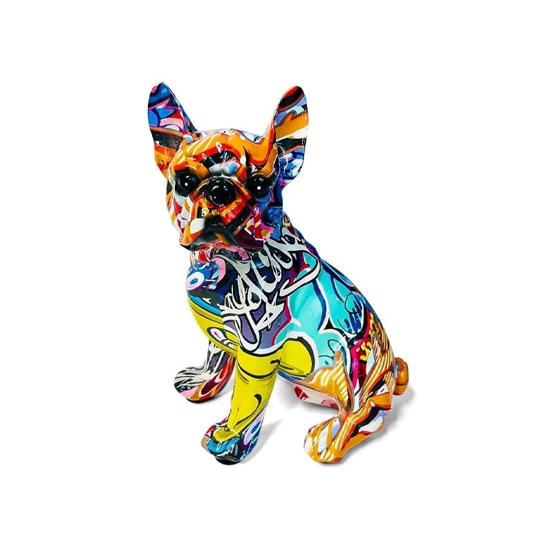 Cartoon Dog Resin Figurines Decorative Artificial Ornaments|Home Decor
