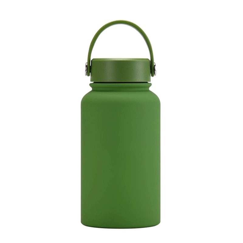 Stainless Steel Water Bottle Single Piece Casual Solid Color | Drinkware & Hydration