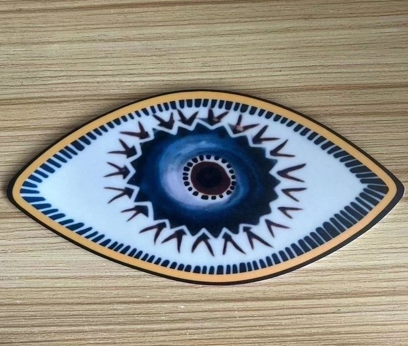 Stylish Devil's Eye Acrylic Pendant Necklace|Jewelry & Accessories