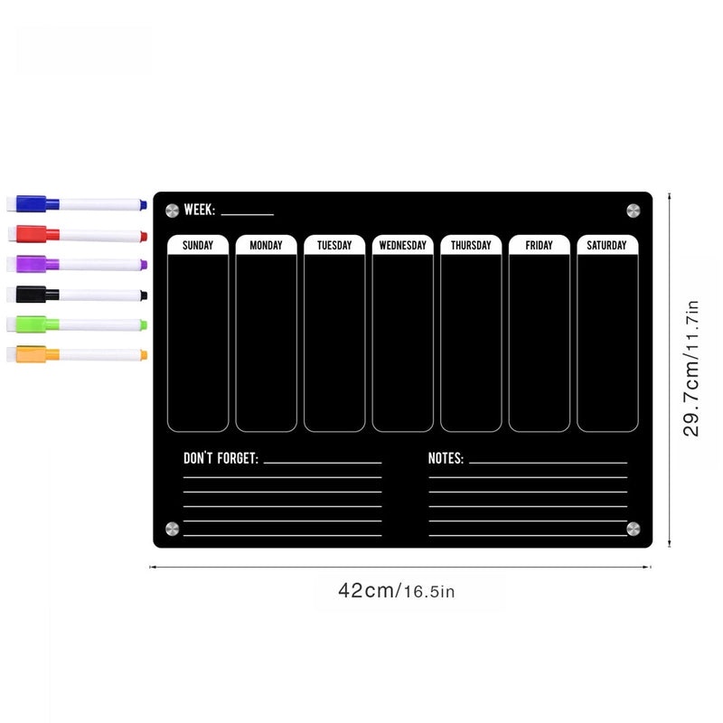 Minimalist Transparent Colored Resin Refrigerator Magnet | Home Decor