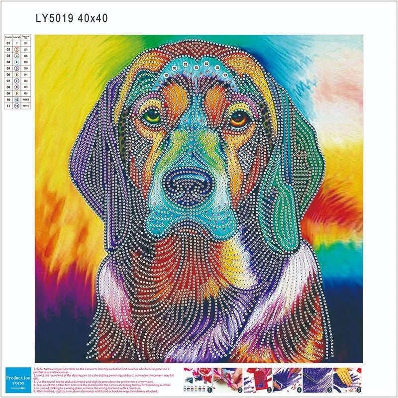 5D Owl Diamond Painting DIY Kit Bright Resin Art for Living Room Bedroom Wall Decor|Diamond Painting Kits