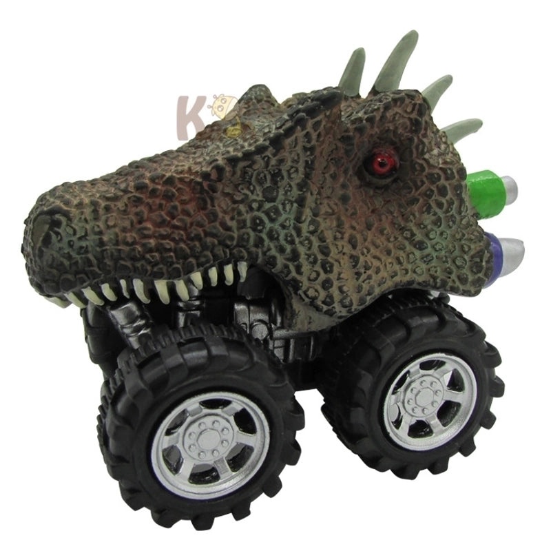 6 Pieces Mini Dinosaur Warrior Toy Cars for Kids Creative Plastic Model Set|Toys & Games