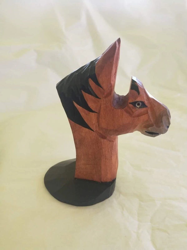 Wood Carving Animal Glasses Frame | Home Decor Crafts