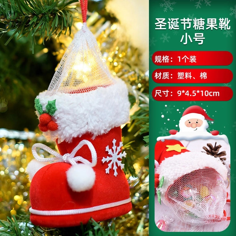 Christmas Cartoon Japanese Grocery Theme Non-Woven Polyester Bag|Accessories & Bags