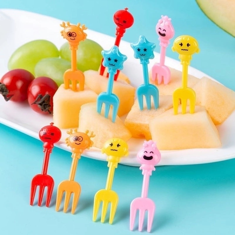 Adorable Cartoon Fruit Picks Set of 1|Kitchen & Dining Accessories