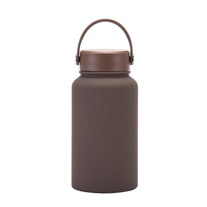 Stainless Steel Water Bottle Single Piece Casual Solid Color | Drinkware & Hydration