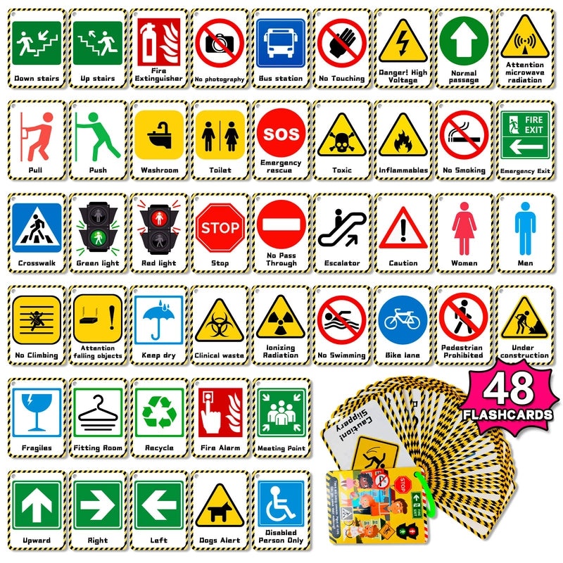 46 Engineering Vehicles Flash Cards for Kids|Early Education Educational Toys