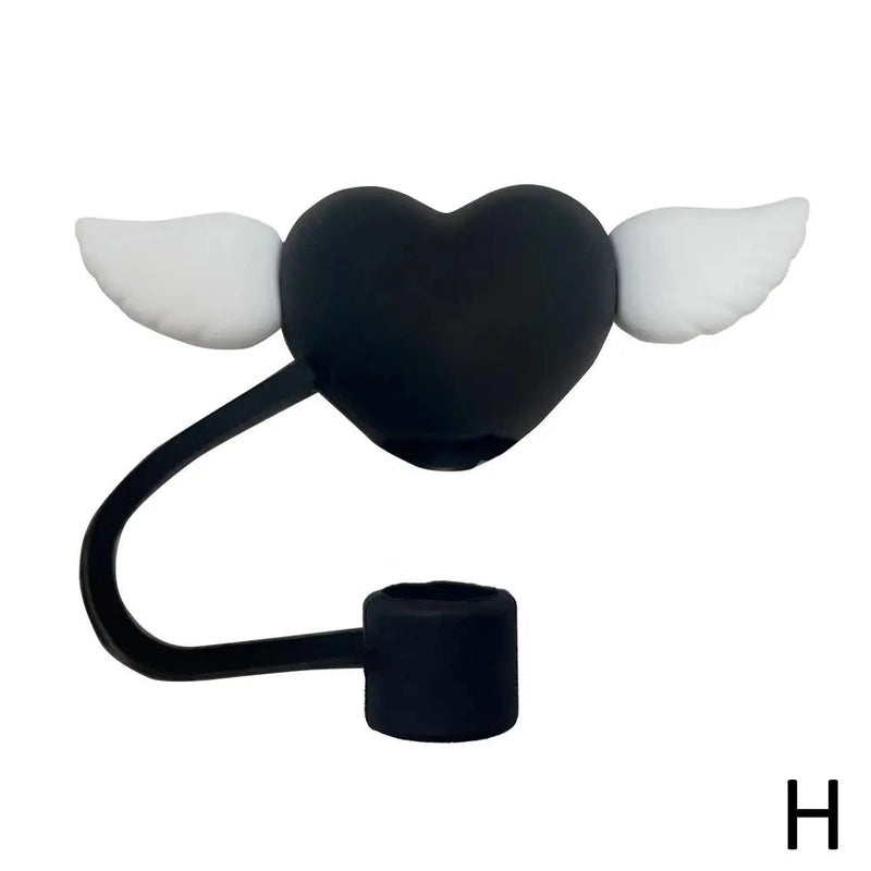 Multicolor Silica Gel Straw Cap for Drinks Casual Elegant Cute Design | Drink Accessories