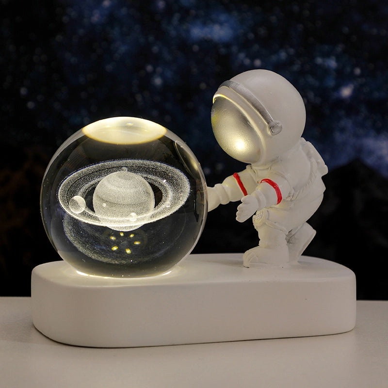 Astronaut Starry Night Light for Office Desk Luminous Decorative Lamp Unique Birthday New Year Gift|Home Decor Lighting
