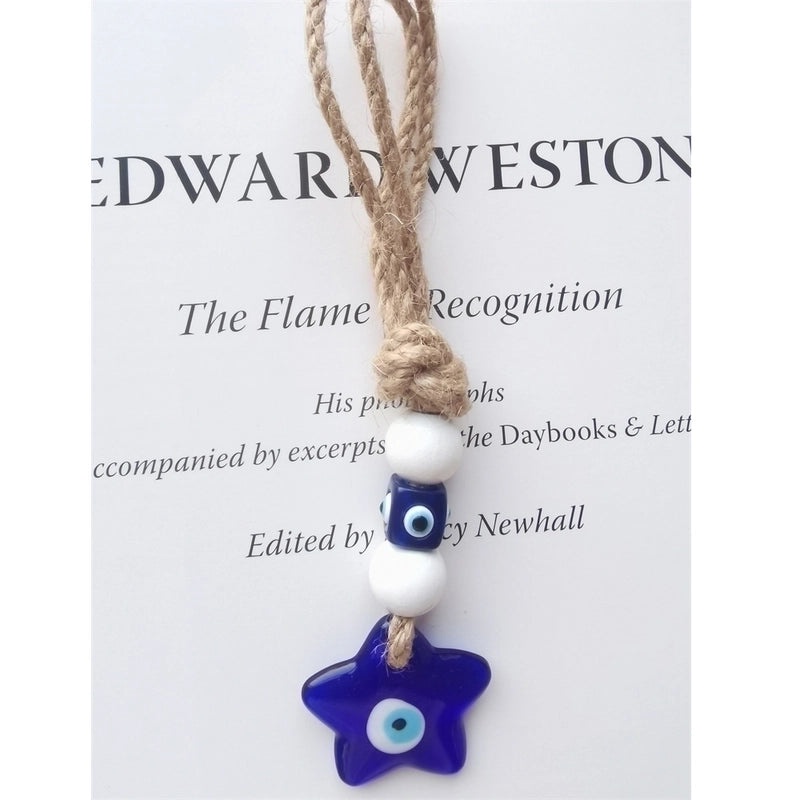 Vintage Devil's Eye Glass Pendant Wall Hanging | Home Decor & Wall Art