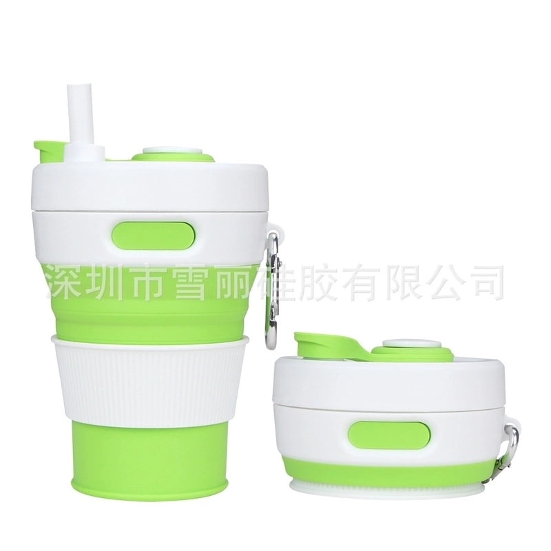 Stylish Solid Color Silicone Water Bottle 1 Piece | Drinkware & Accessories