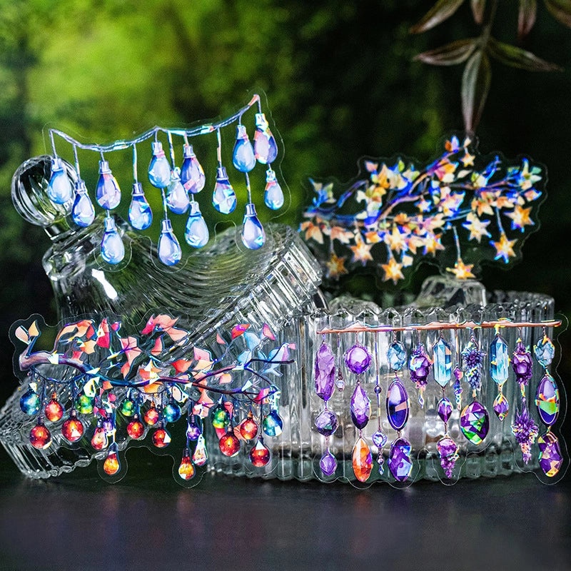 Romantic Shell Light Sticker DIY Landscape Decoration for Hand Account Beautiful Day Lighting Series|Home Decor Lighting