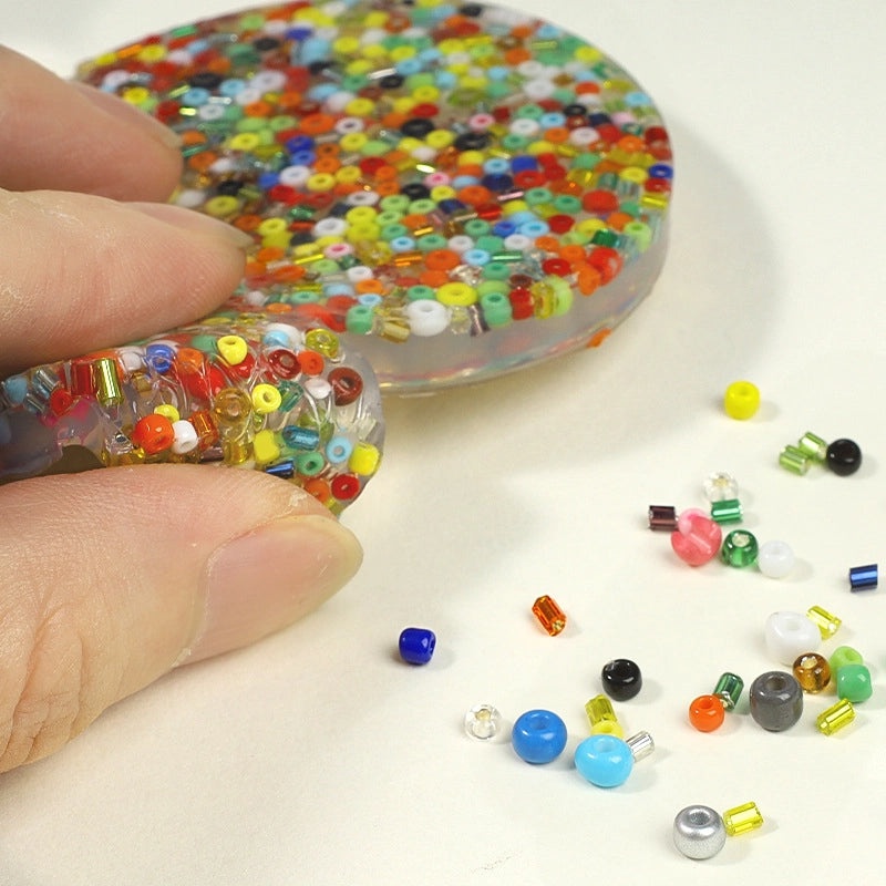 Christmas Silicone Decompression Toys Buckle Beads Stress Relief Fidget Toys|Stress Relief Toys