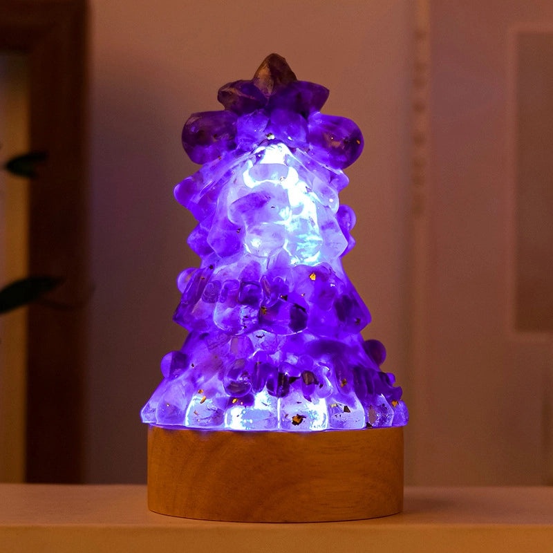 Christmas Resin Crystal Tree Decoration Modern Classic Style for Home and Table|Home Decor