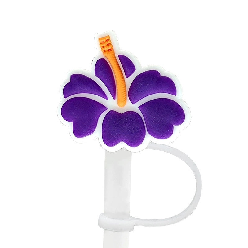 Chic Floral PVC Straw Decorative Cap for Casual Wear | Accessories & Hats